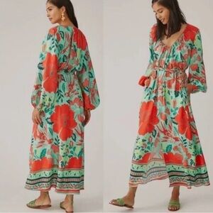 Farm Rio poppi dress with tie